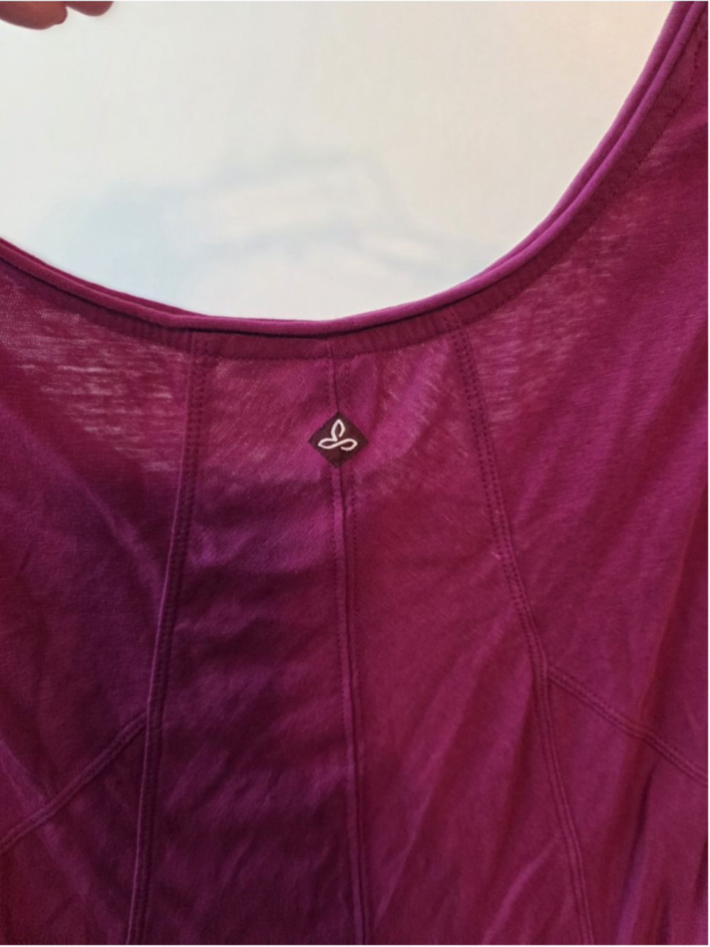 Prana Women's Scoop Neck Yoga Top Size Medium - Picture 3 of 9